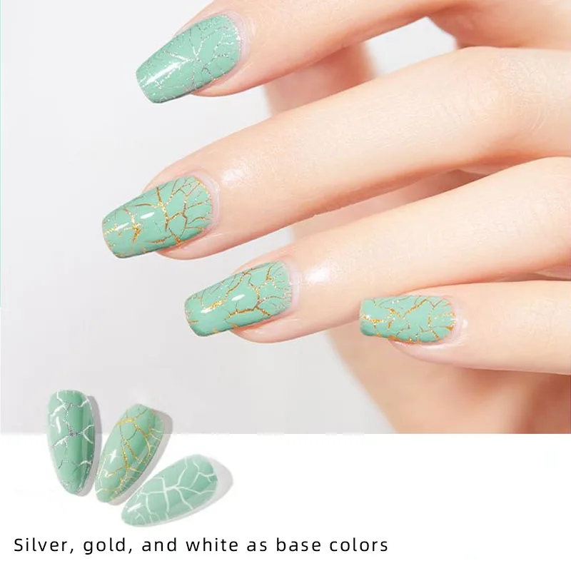 crackle gel Crack Gel Nail Polish Crackle Gel Uv For Nail Salon