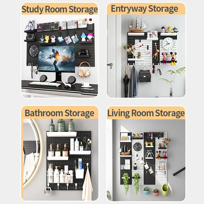 Customizable Dual-Tier Wall Trays Storage Stand Space-Saving Kitchen Organizer for Living Room  Exclusive Design ODM/OEM