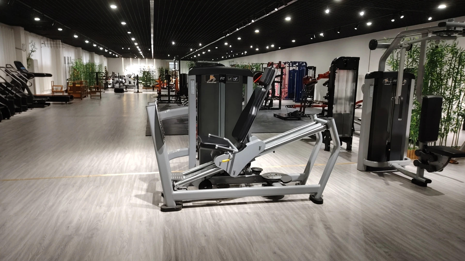 New Arrival Gym Fitness Equipment Trainer Plate Load Combo Linear Leg Press Super Hack Squat Machine For Bodybuilding