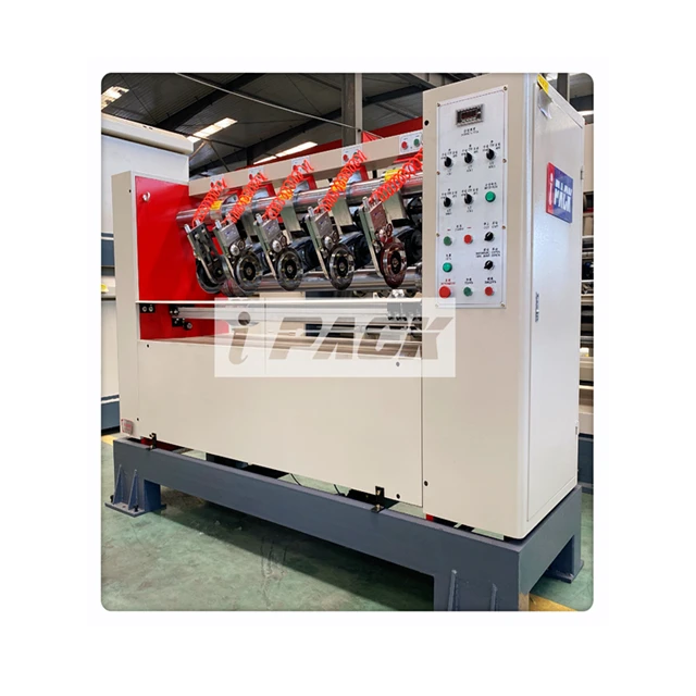 Competitive Price Carton Box Packaging Making Machine Semi-automatic Slitter Scorer Slitting Creasing Paperboard Bags