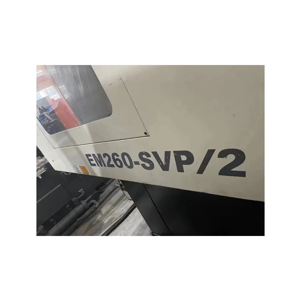 Used 260 Ton Taiwan Chen hsong JM260-SVP/2 Servo Motor with Electronic ruler  Plastic injection molding machine