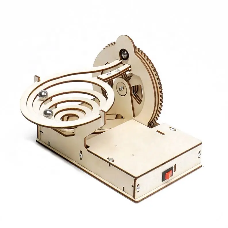 New arrive steel ball marble run race track slide rail science education toys