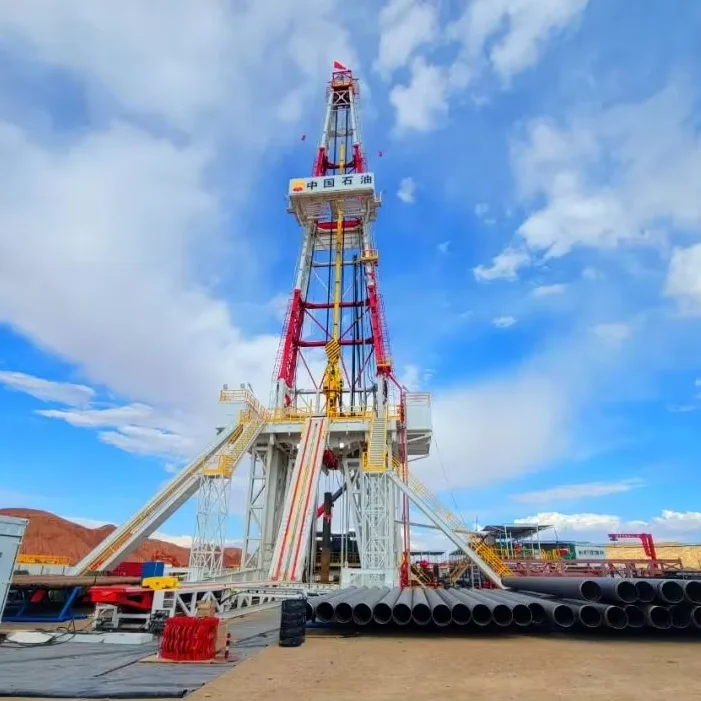 Дизельная роторная буровая установка для наземных нефтяных скважин