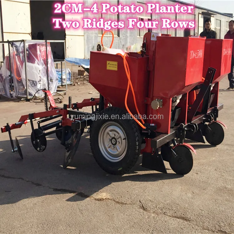 High Performance Farm Seeder Machine 1 Rows 2 Rows Potato Planter For Tractor