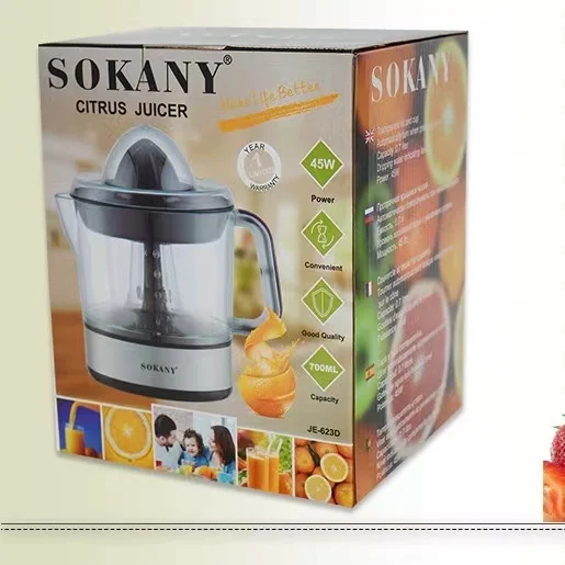 Portable electric Juicer machine orange squeezer Juicer with Multi-size Reamers orange juicer