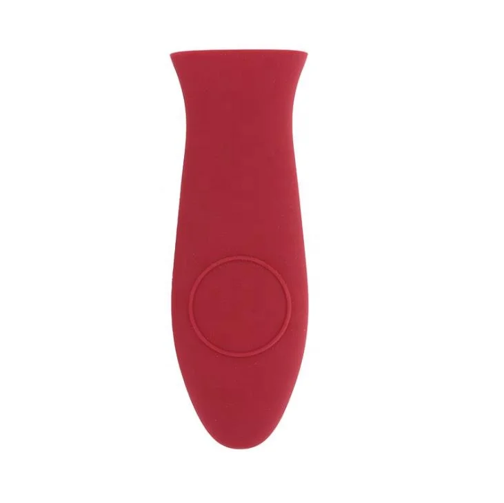 custom Heat Protecting Cast Iron Skillets Pot Silicone hot Grip Handle Cover
