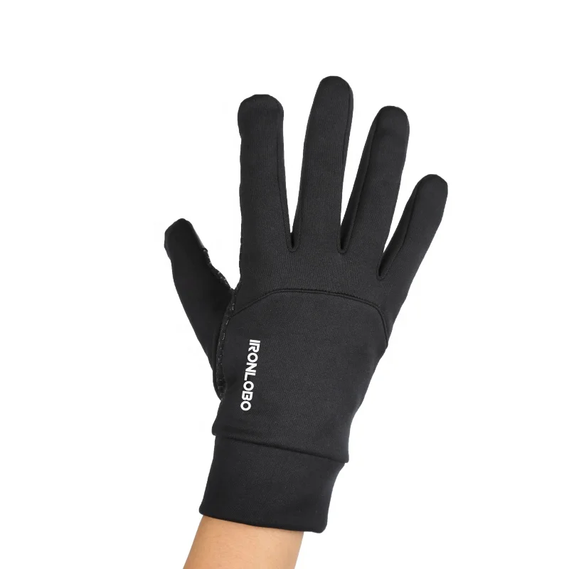 
Custom Anti slip on new Logo Men Car Running Gloves 
