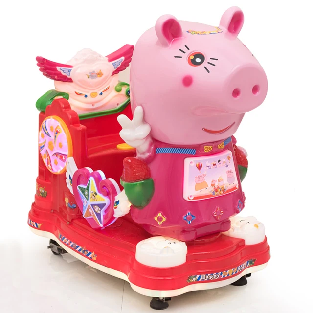LYER2255 pink pig buy kiddie rides, New arrival buy theme park rides, popular buy carnival rides on stock