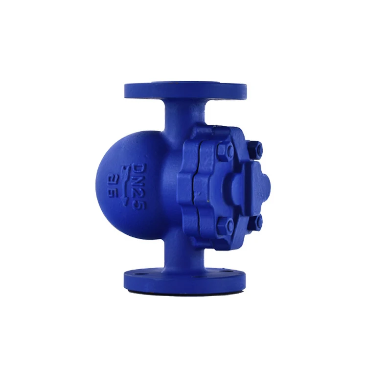Domestic High Quality Floating Ball Trap Valve FT44-10 PN16 Flange Connection Lever Floating Ball Trap Valve