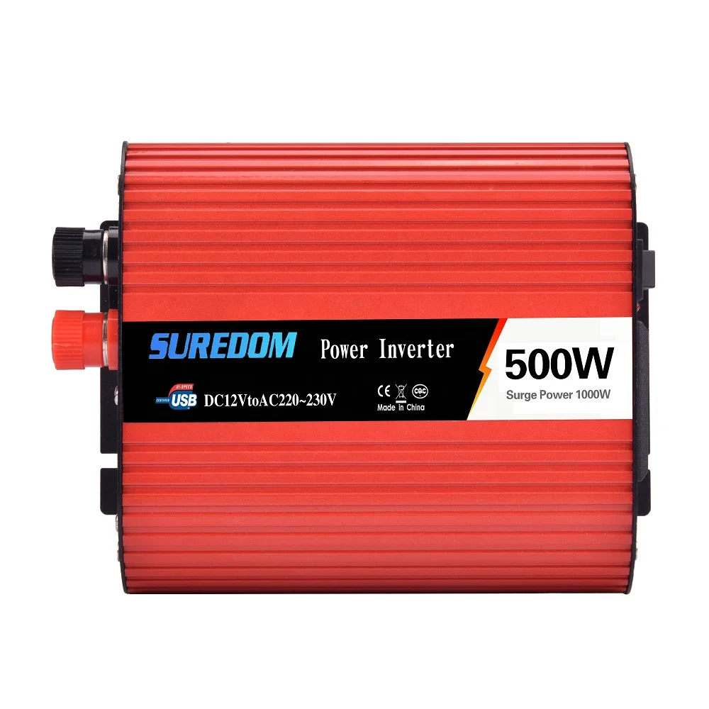 Newest 500w car power inverter 50hz /60hz with Dual USB modified sine wave inverter