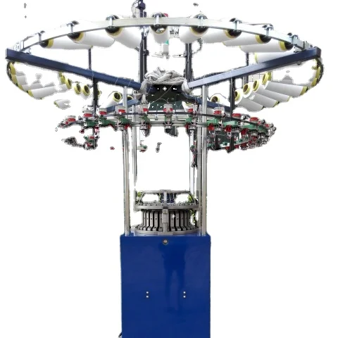 Одиночная круглая вязальная машина Джерси, машина