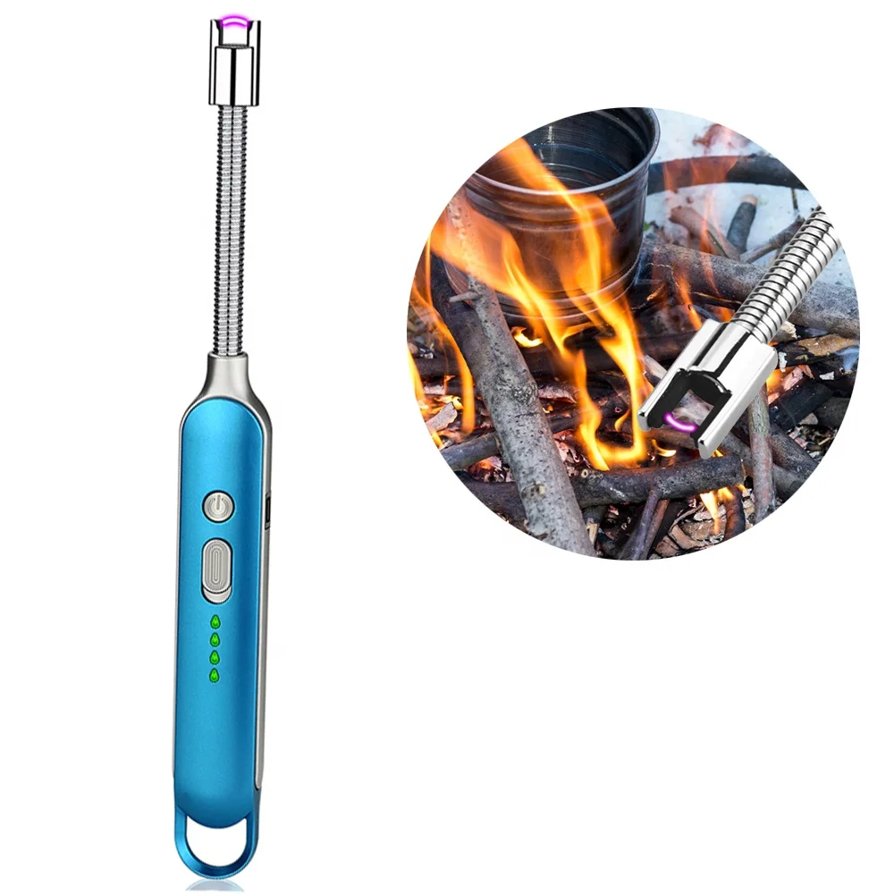 FR-029 Custom Logo New Design High Quality Wholesale Eco-friendly Kitchen Accessories USB Smart Charging pulse Cigarette Lighter