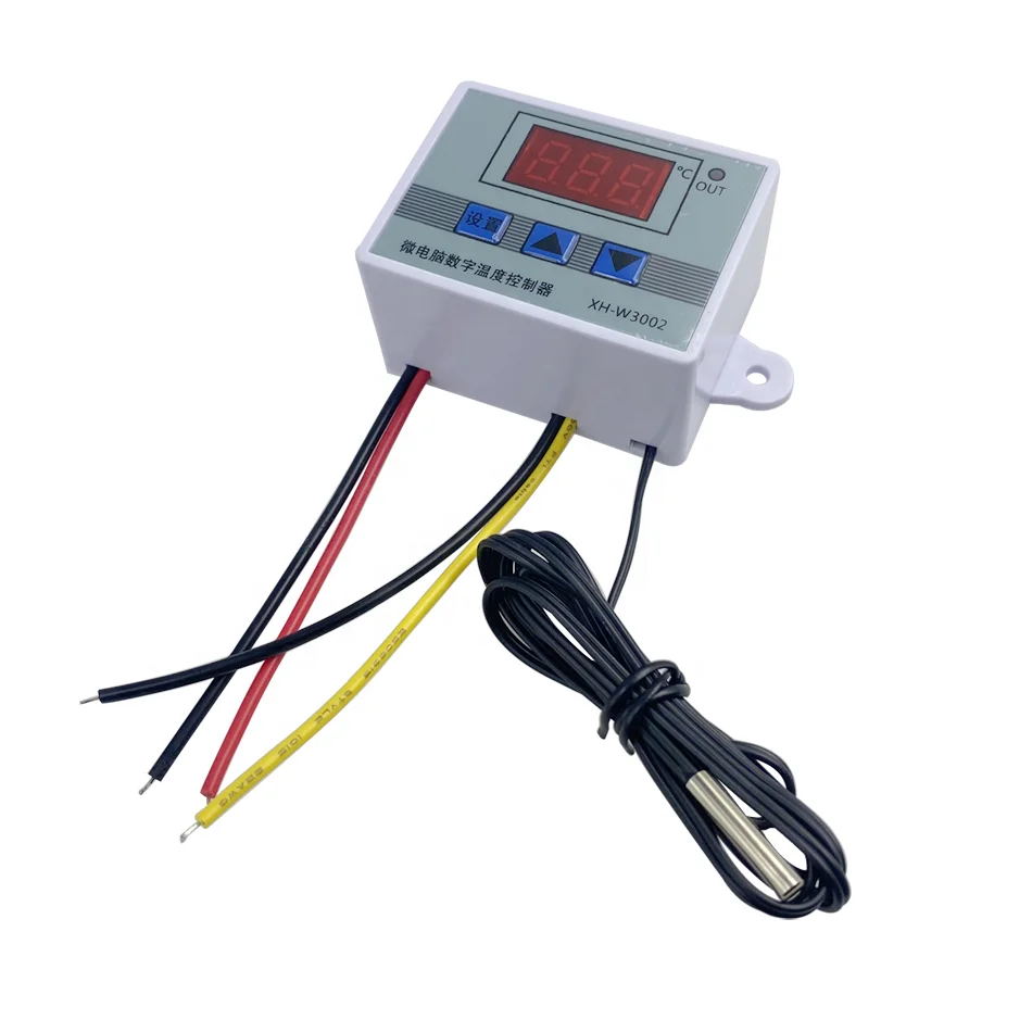 12V 24V 220V Professional W3002 Digital LED Temperature Controller 10A Thermostat Regulator