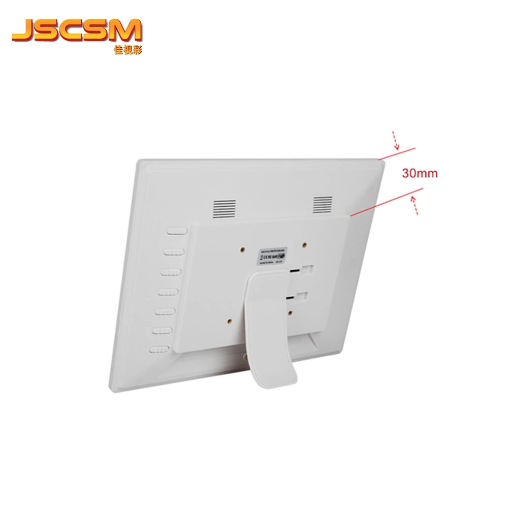 Large display remote control bedside dementia memory loss 8 10 12 inch led digital clock temperature display