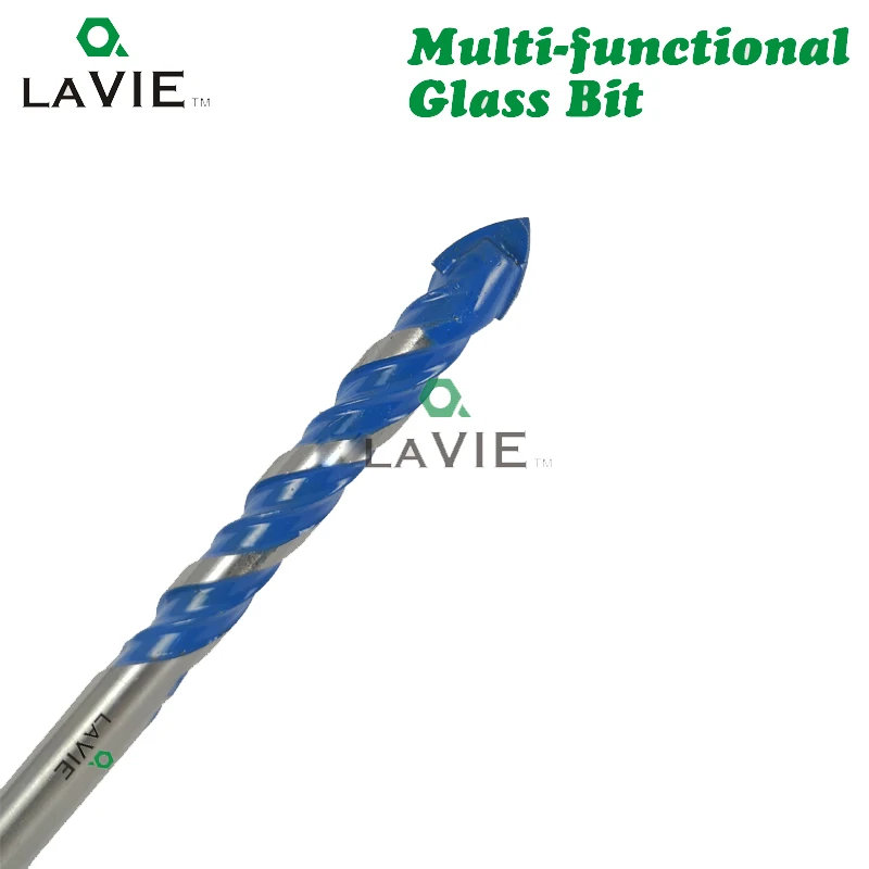 Многофункциональное сверло LAVIE DB02055 из стекла с треугольными насадками для керамической плитки бетона мрамора 3-12 мм