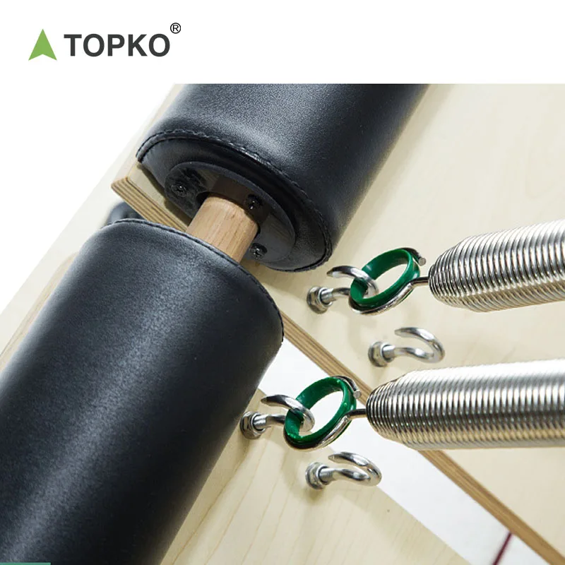 Деревянные базовые ручки TOPKO для тренажерного зала и домашнего использования фитнес-оборудование комбинированный стул пилатеса