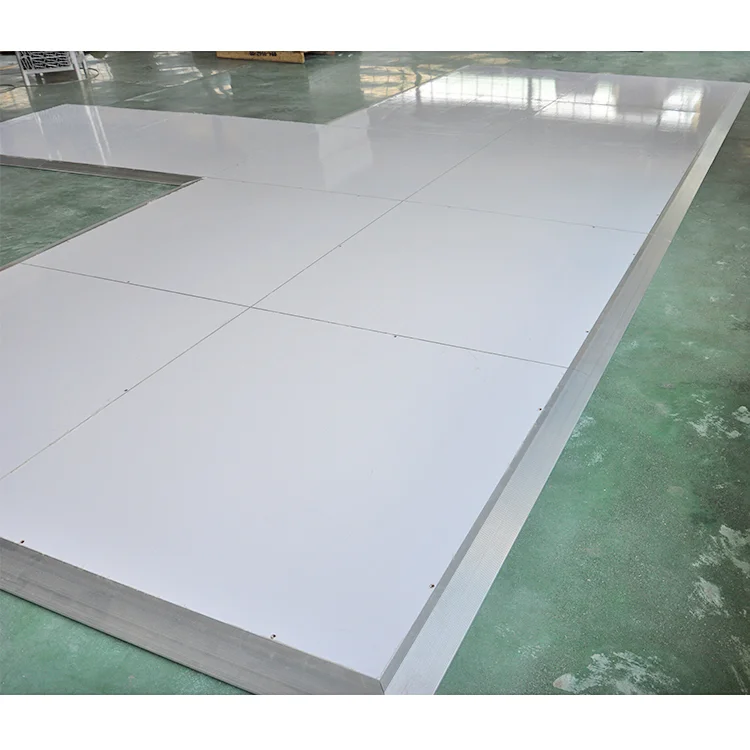 China Supplier Portable Pure White Dance Floor for Wedding