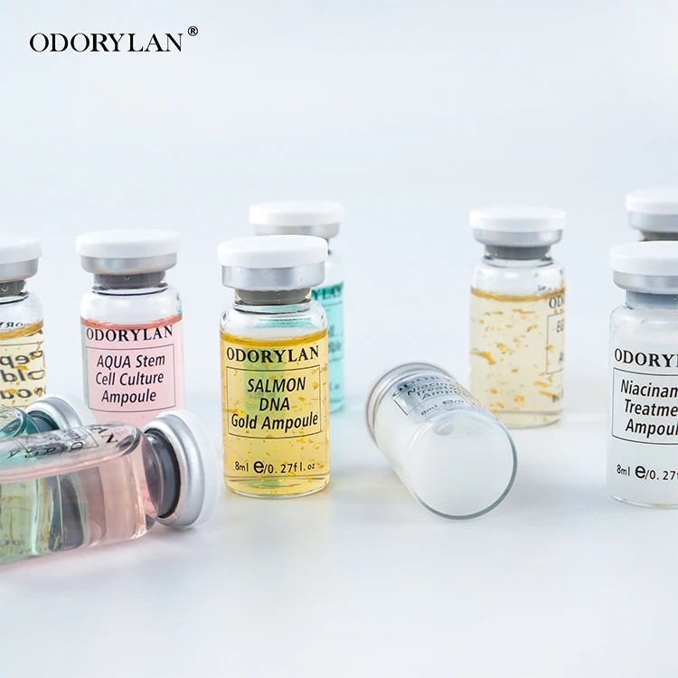 Microneedle whitening label niacinamide lifting serum antiwrinkle vitamin glowing serum korean serum for face