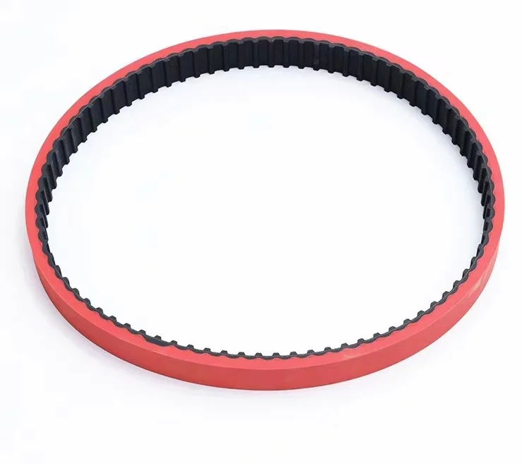 Chinese factories 630-T10 Red rubber coated timing belt 3M 5M 8M 14M T5 T10 Timing belt