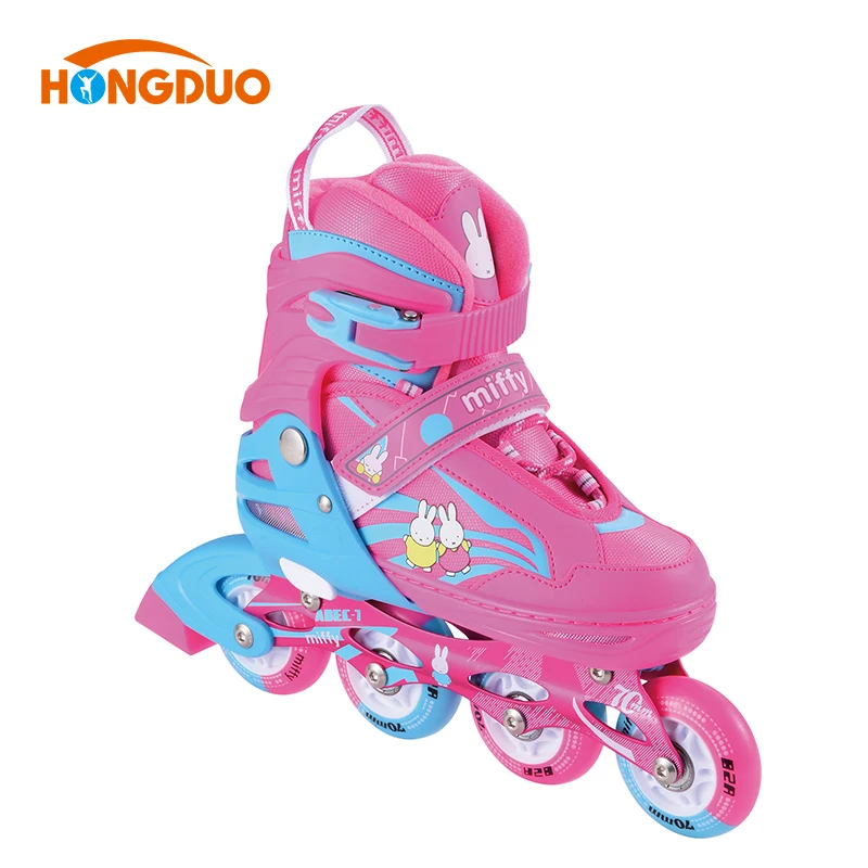 Adult and kids four wheel rubber outsole sktes roller skates shoes