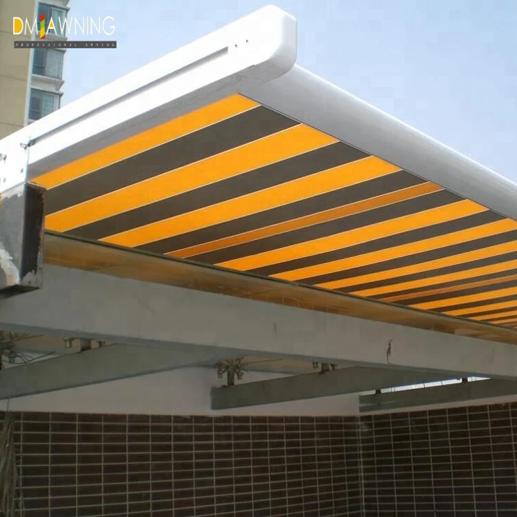 Roof sunshade skylight  rain cover motorized retractable awning