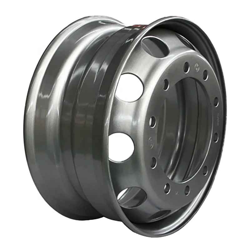22.5*7.5/22.5*8.25/22.5*9/22.5*11.75 Trailer Truck Tube And Tubeless Rim Steel Wheel Rims
