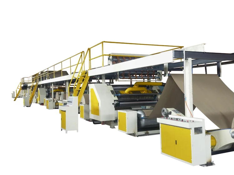 Полностью автоматическая линия по производству гофрированного картона