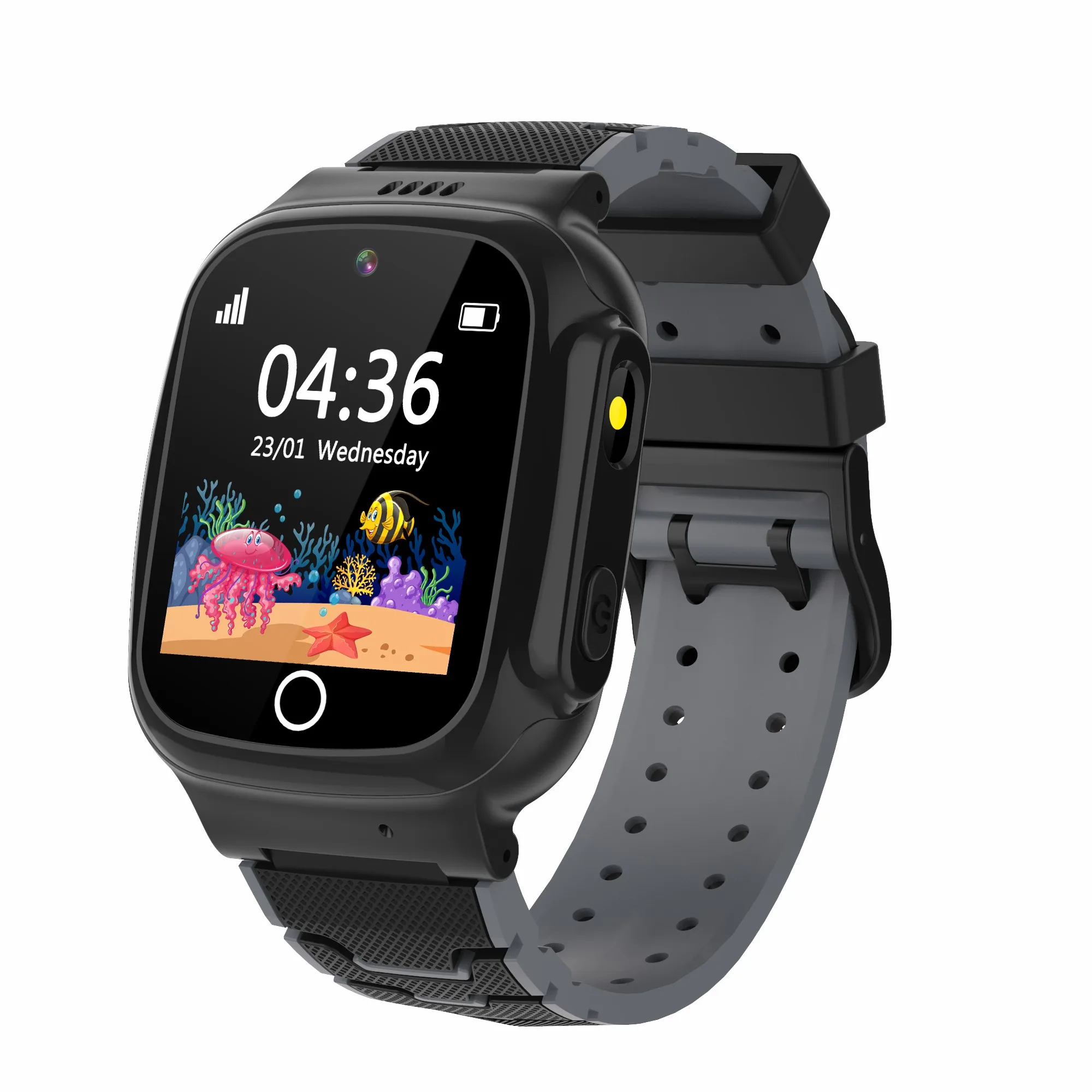 Высококачественный силиконовый материал ремешок для часов, большая емкость аккумулятора, детские часы позиционирования