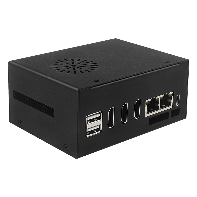 Orange Pi 3B Metal Shell Orange Pi 3B Box with Cooling Fan Cooling Optional Antenna