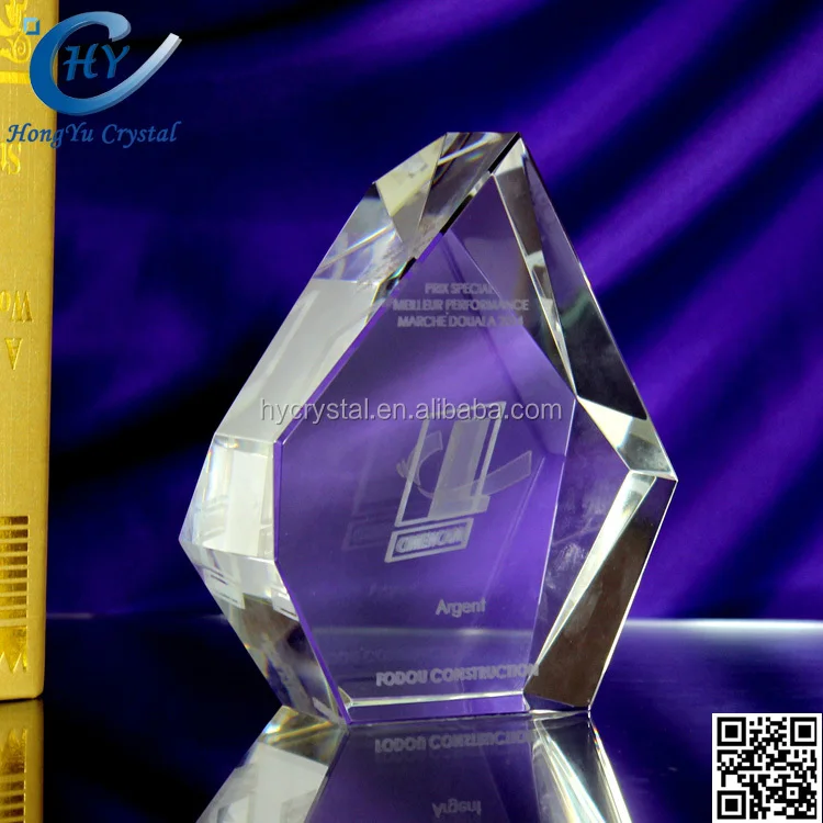 Нерегулярные элегантные 3D лазерная дешевая Хрустальная награда