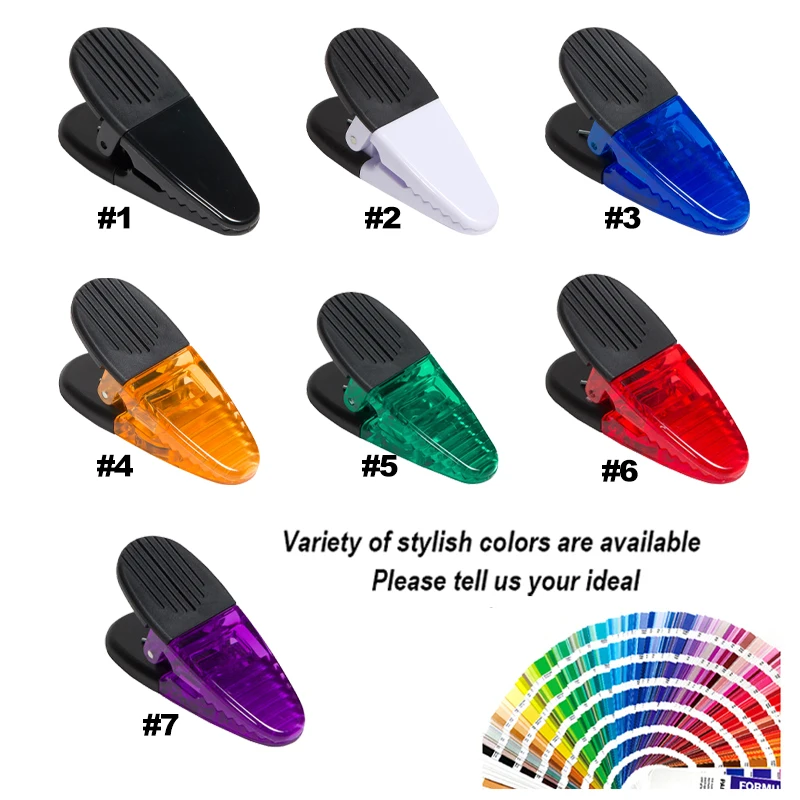 Wholesale Plastic Fridge Alligator Magnetic Clip Custom Logo Office Refrigerator Magnet Paper Clips Of Jumbo Magnetic Memo Clip