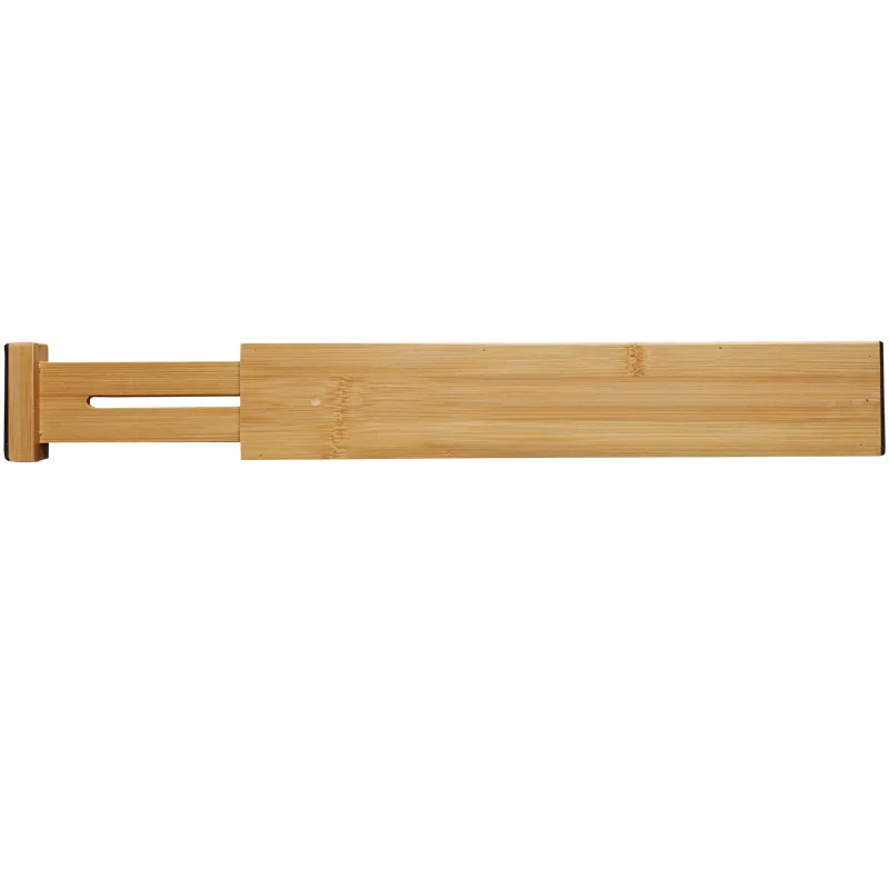 Drawer bamboo partition board built-in partition board free combination telescopic solid wood underwear baffle partition