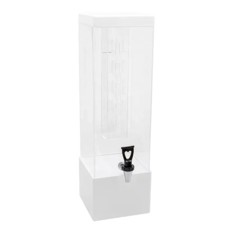 Wholesale Custom Large Plastic Juice Beverage Dispenser Clear Acrylic Drink Dispenser With Stand