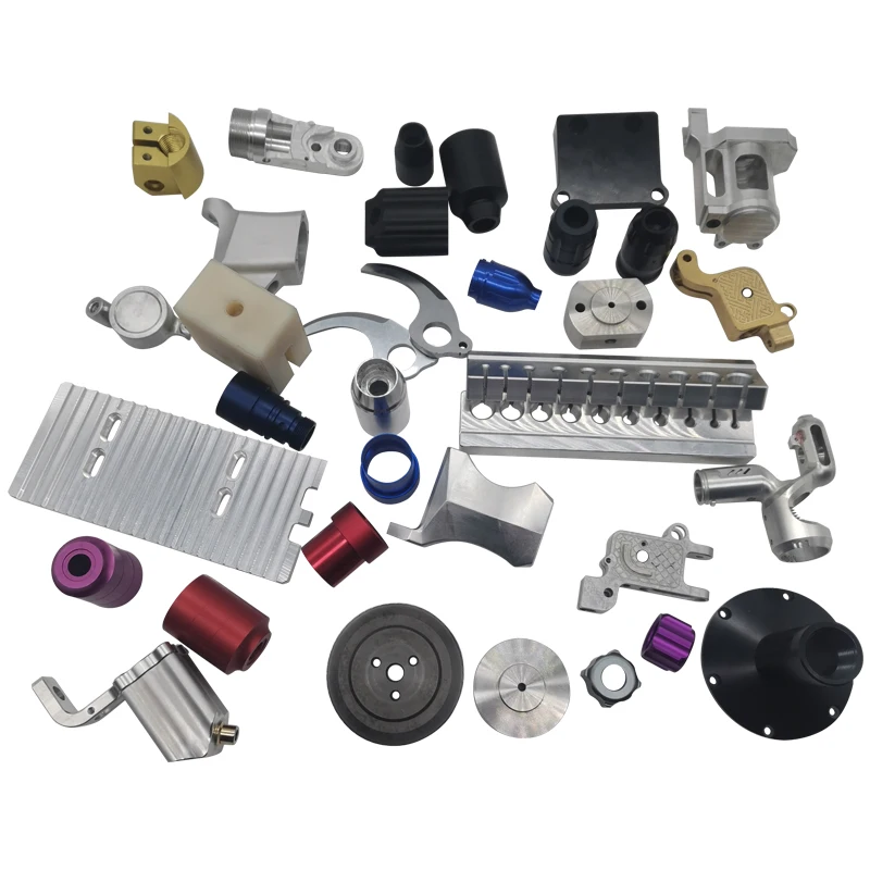 Customized Mass High Precision Metal Accessories Aluminum Moto Accessories Auto Accessory Engine Spare Parts 5 Axis