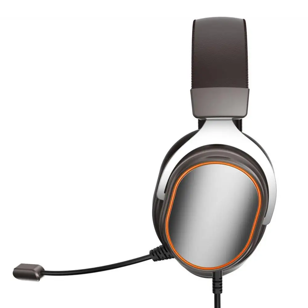 Premium Wired USB 7.1 Stereo Sound Gaming Headphone RGB Lighting Headset With Microphone for Computer / PS4