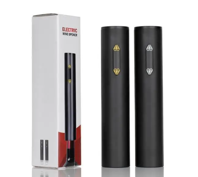 Newest Electronic Gadget 2022 Trending Amazon Battery Support Automatic Corkscrew Electric Wine Bottle Opener with Cheap Price