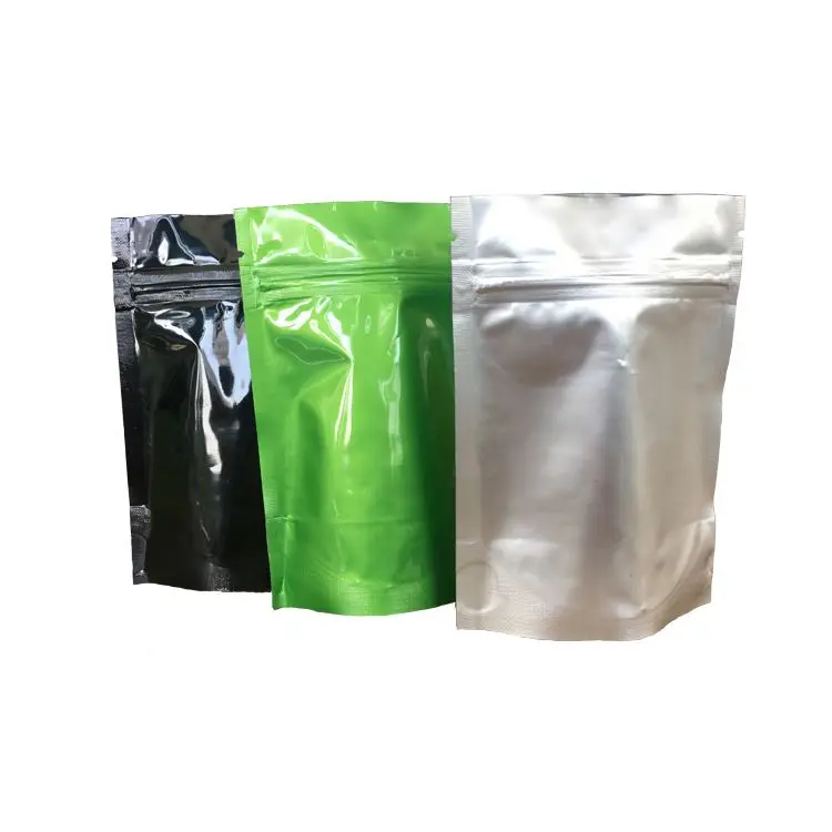 Resealable  Food Packaging  Stand Up Pouch Aluminum Foil Zipper Bag