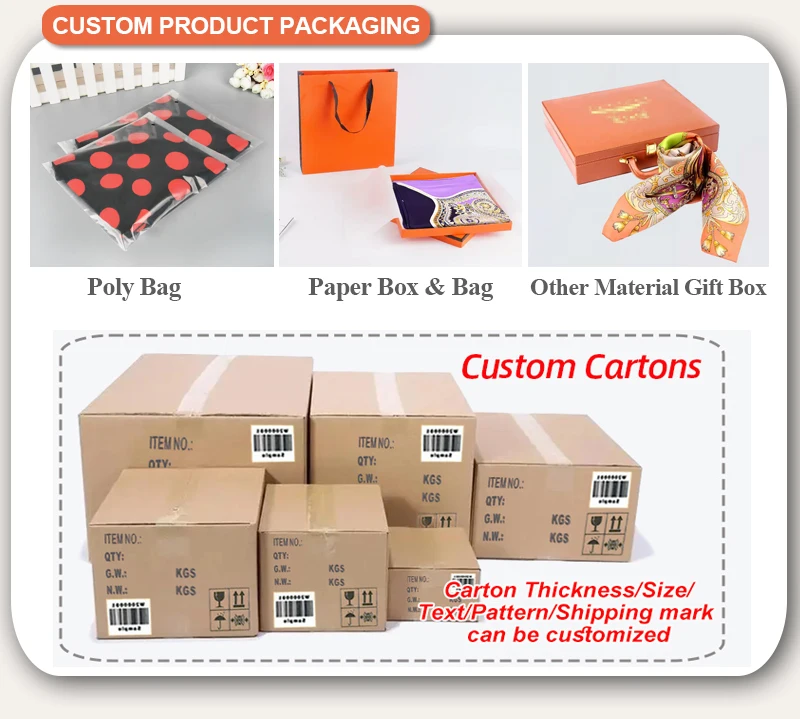 Factory Direct Sales Wholesale/Custom 100% Silk Printing Scarves 90cm*90cm High Quality Luxury Silk Scarf For Women