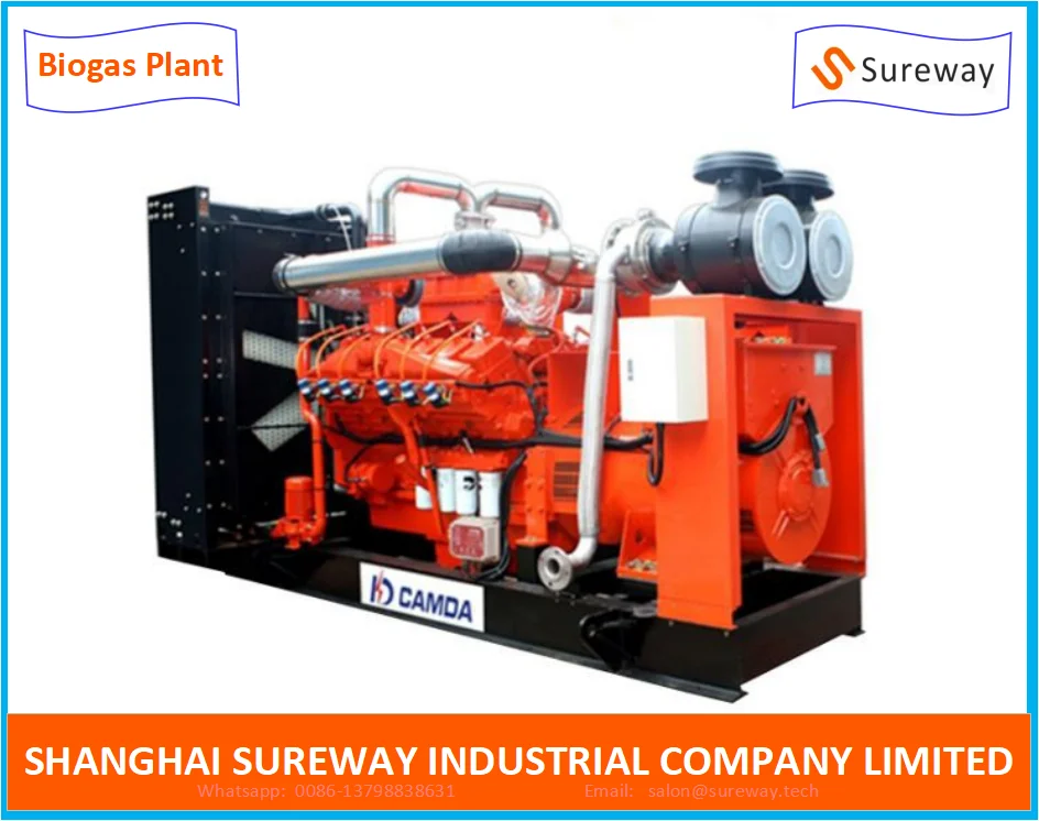 Генератор Газа 400 кВт, генератор природного газа для производства электроэнергии