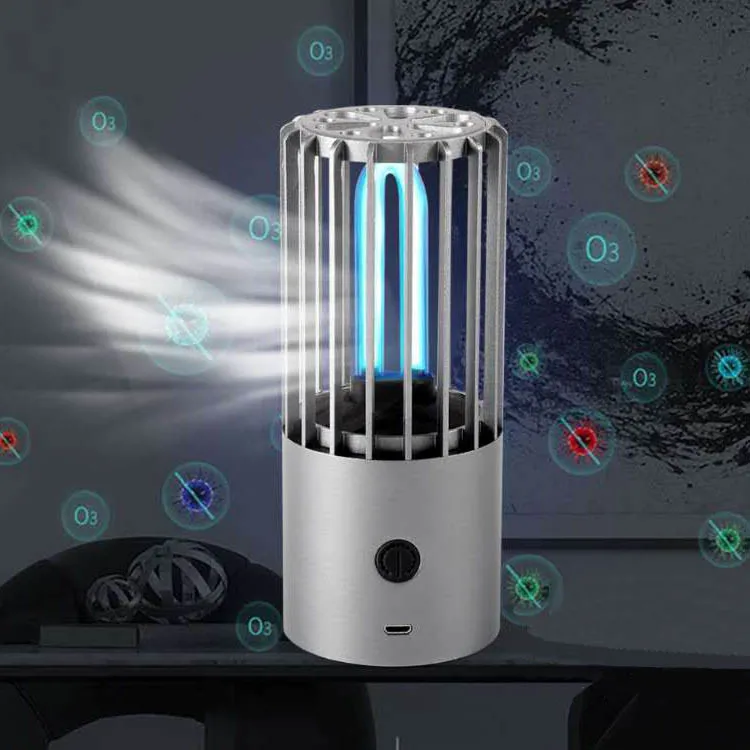 
2020 Hot Sale OEM/ODM Ultraviolet Light Sterilization Ozone UV Lamp For Bedroom Car Room Mini UVC Light Sterilizer 