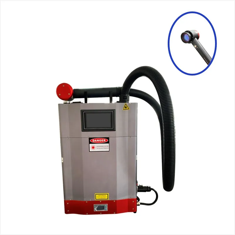 portable handheld oil rust cleaning laser machine Laser metal Cleaning backpack