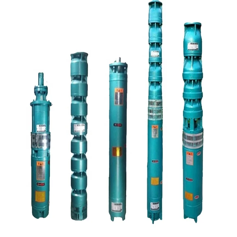 Head 40m 60m 200m Pencil Electric Pumps Submersible Deep Well Pump Prices for Clean Water