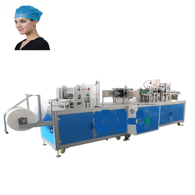 Disposable medical Cap Making Machine medical caps disinfect cover making servo moto delta machine
