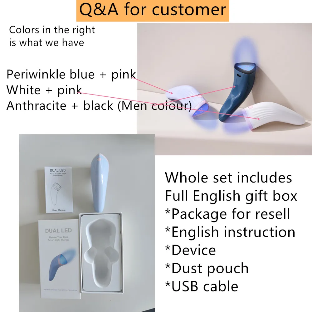 skin care tool red blue lights therapy face neck face massage beauty device for anti aging acne wrinkle removal led mask