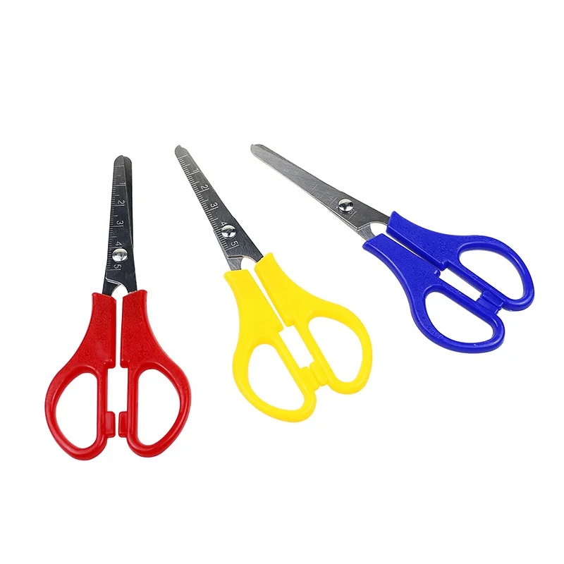 Высококачественные недорогие ножницы для детской безопасности с пластиковой ручкой