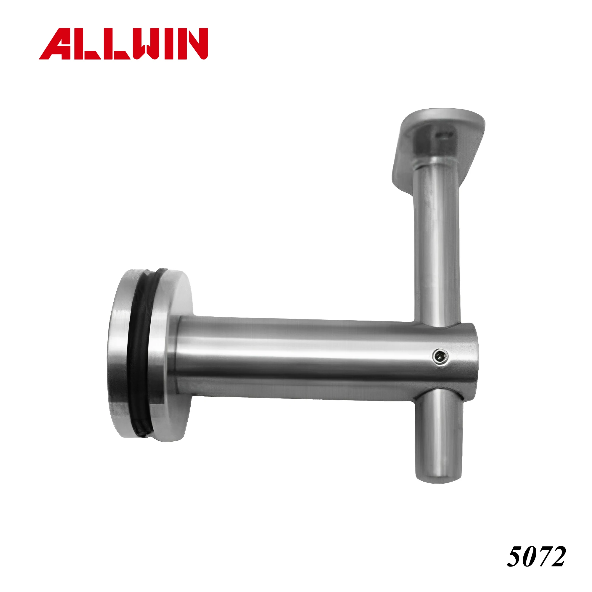 Нержавеющая сталь Матовый Черный Стеклянный кронштейн для полки с плоским кронштейном