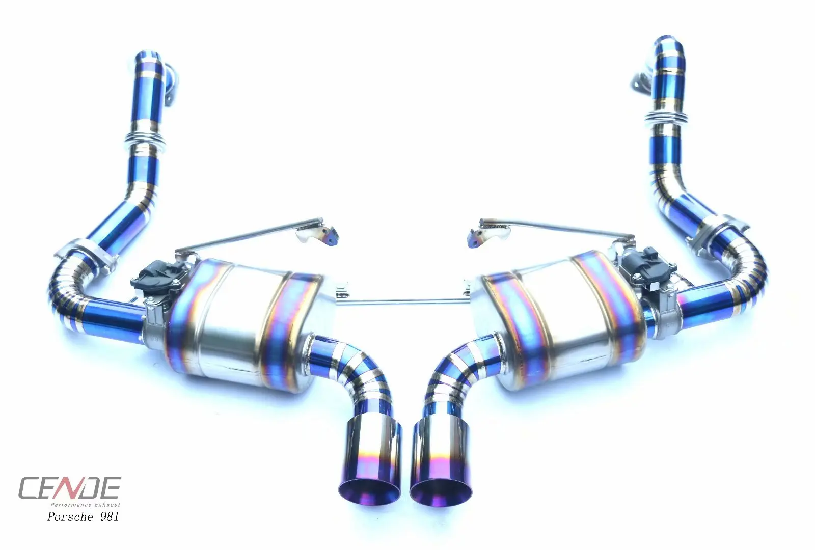 Natural Aspiration Super charge exhaust tip for Porsche  Boxster 981 Cayman