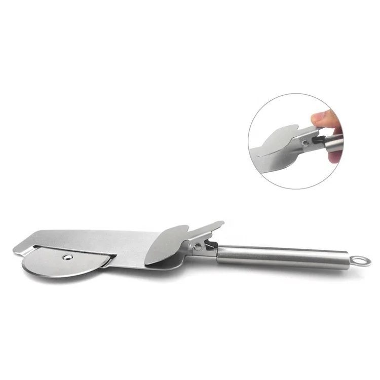 3 in 1 multifunction stainless steel pizza cutter