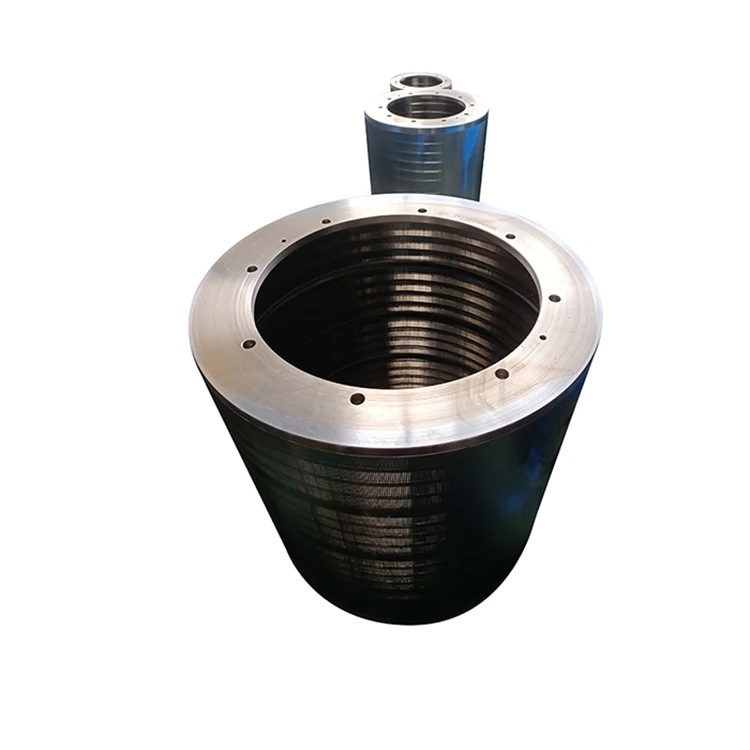 Paper pulp pressure screen for paper Making Machine Spare Parts Screen Basket