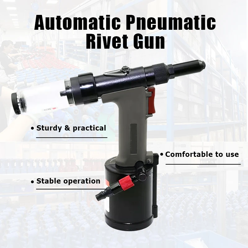 pro-2500XT2 3.2-4.8mm Factory New Pneumatic Air Rivet Gun hand rivet gun pneumatic rivet gun